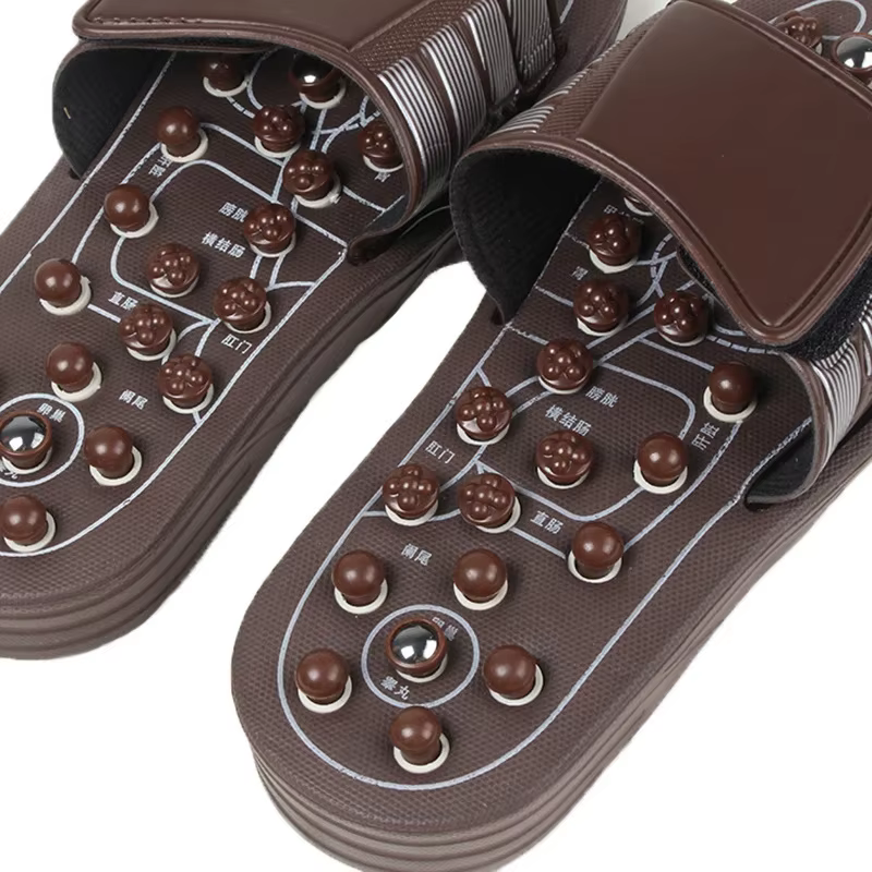 Massage Pieds Chaussons D’Acupuncture Outils De Massage Activation De Point Réflexologie Soulagement