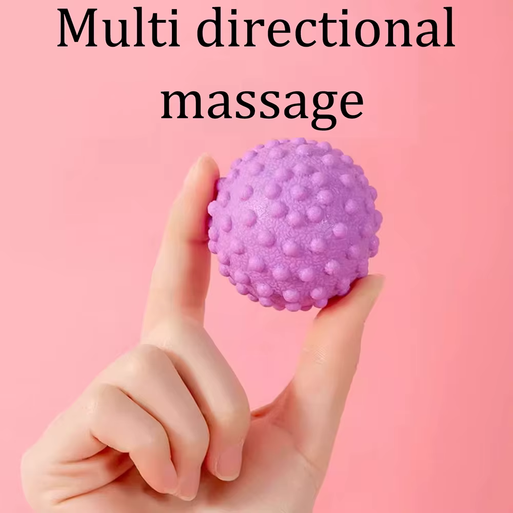 Boule de Massage à Point surélevé, balle de Fascia, maître de Posture TPR, balle de Yoga, taille et 