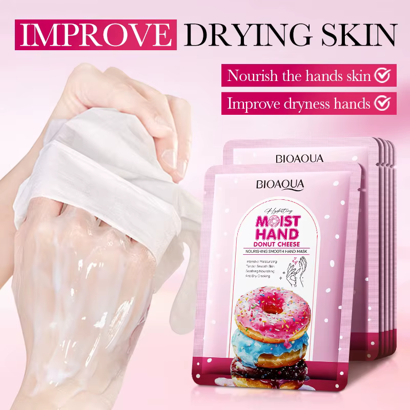 5 paires BIOAQUA masque pour les mains hydratant blanchissant anti-âge Anti-rides exfoliant gants po