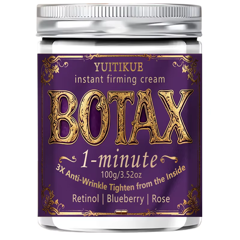 Crème raffermissante instantanée YUITIKUE BOTAX, anti-rides 3X en 1 minute avec rétinol, myrtille et