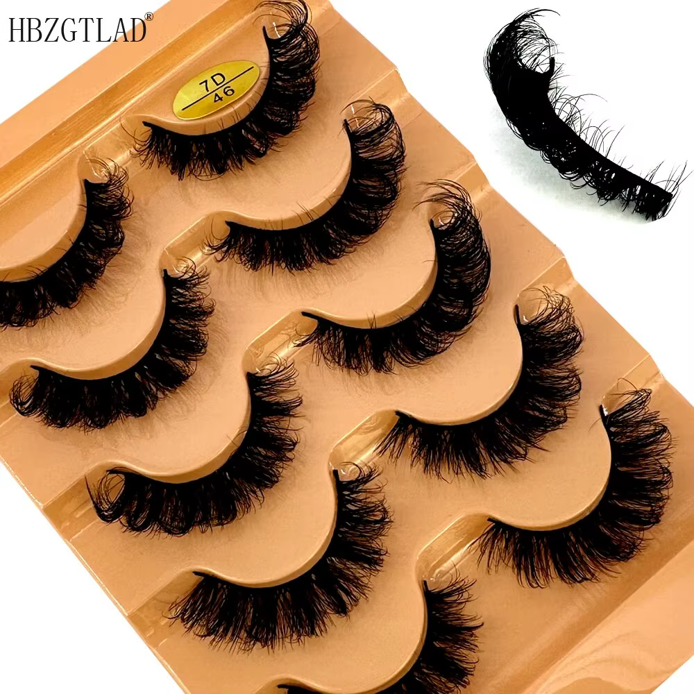 Faux Cils Naturels 3D en Forme d'Œil de Chat, Courbure en D, Moelleux, Doux, Croisés, Manga, fissura