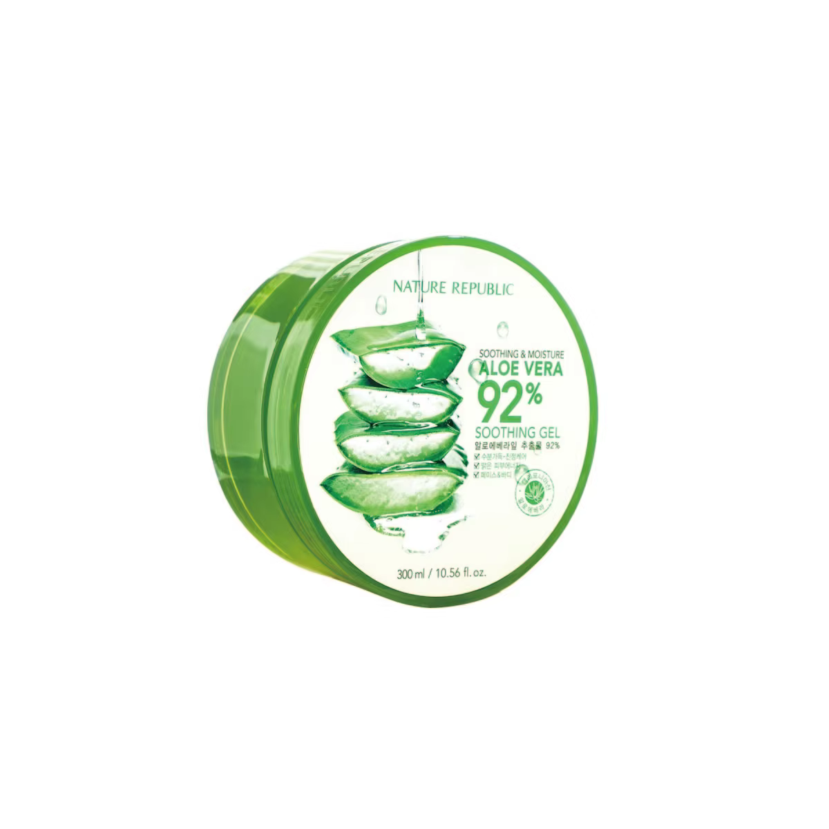 Gel d'aloe vera apaisant hydratant Nature Republic, hydratation quotidienne, hydratation pénétrante,