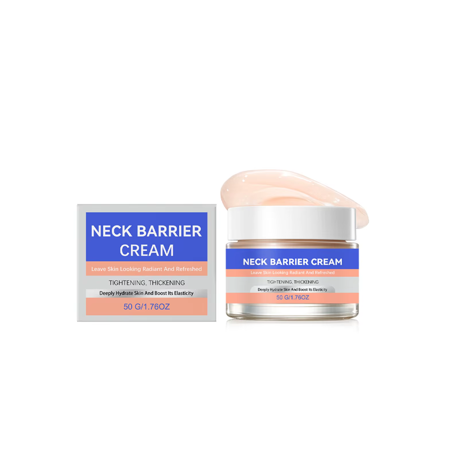 Crème pour le cou au collagène, réduit les ridules, hydrate, raffermit, nourrit, élimine le double m