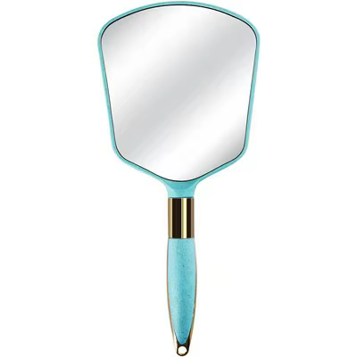 Miroir de maquillage portable pour femme, miroir cosmétique rétro, miroir de salon SPA, cadeaux d'an