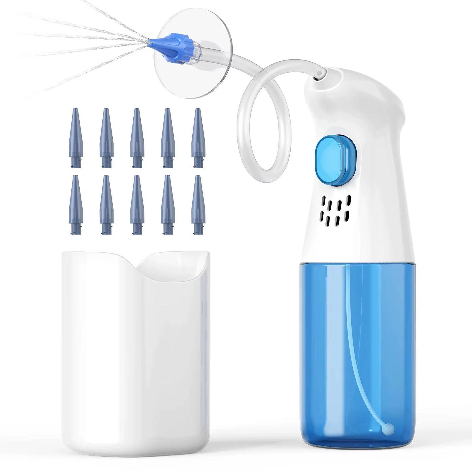 Kit de suppression de cérumen, nettoyeur d'oreille manuel, nettoyeur à eau, système de rinçage pour 