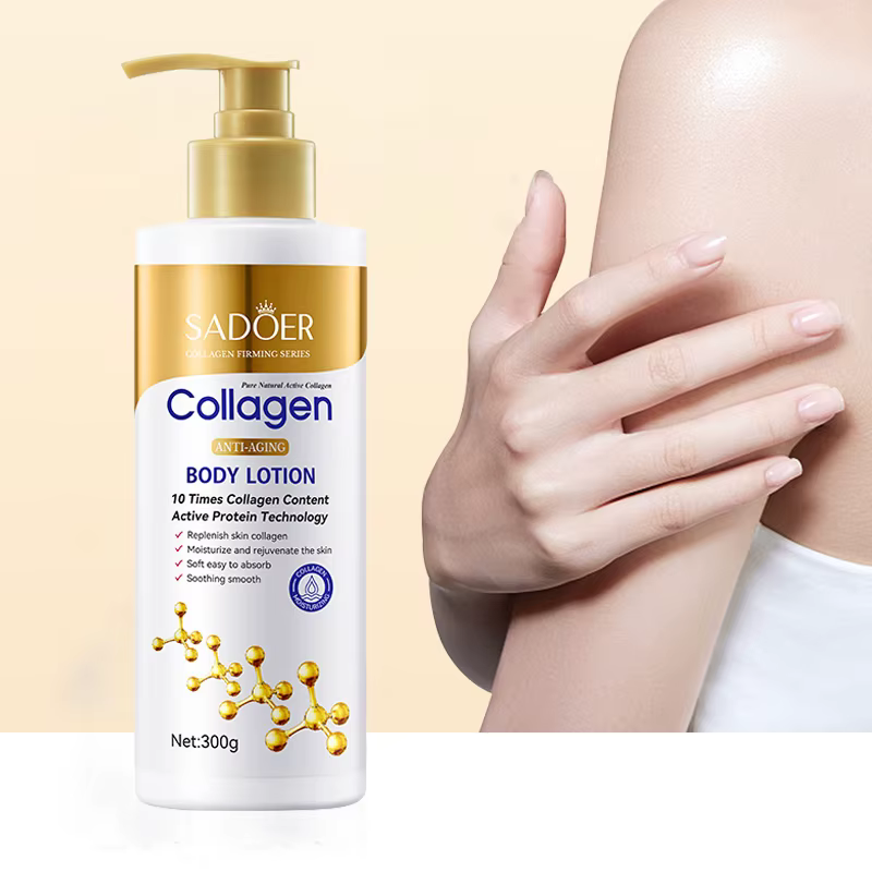 Lait au collagène blanchissant visage crème pour le corps blanchissant la peau Lotion hydratante soi