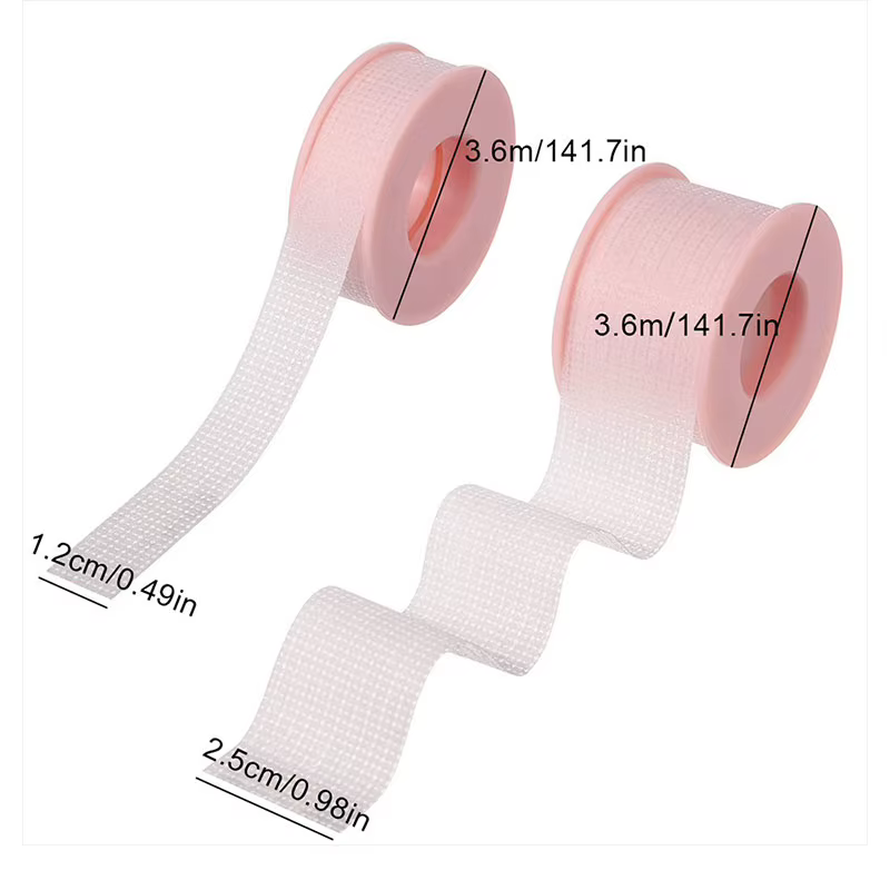 Bande d'extension de cils en Gel de Silicone, patchs sous les yeux, respirant, résistant aux sensibl