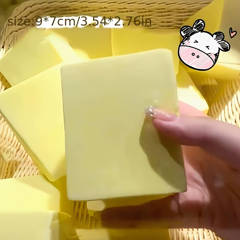 Briques de lait moelleuses pour le plaisir du pétrissage, arôme de lait, rebond lent, super faciles 