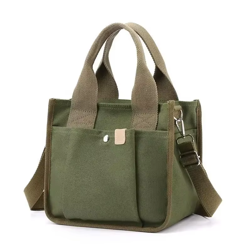 Sac en toile femmes japonais toile sacs à bandoulière fourre-tout sac à main sac pour femme grande c