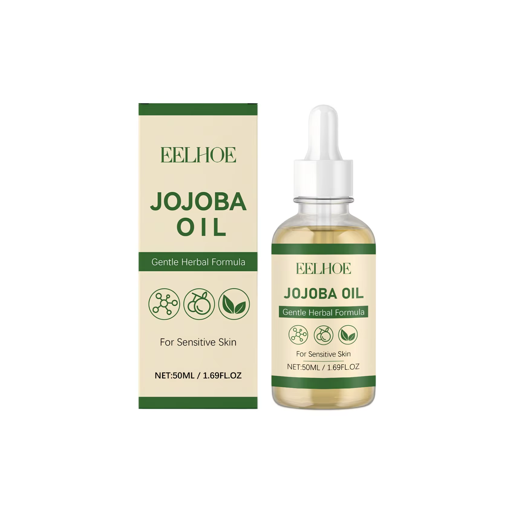 Huile de Jojoba 100% pure biologique pressée à froid, huile de massage corporelle naturelle, hydrata