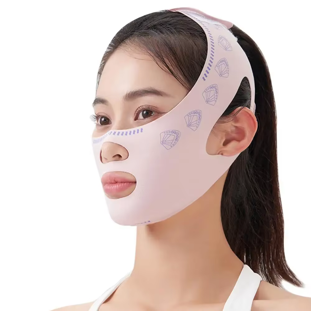 Nouveau Design masque de menton V ligne façonnage masques faciaux visage sculptant masque de sommeil