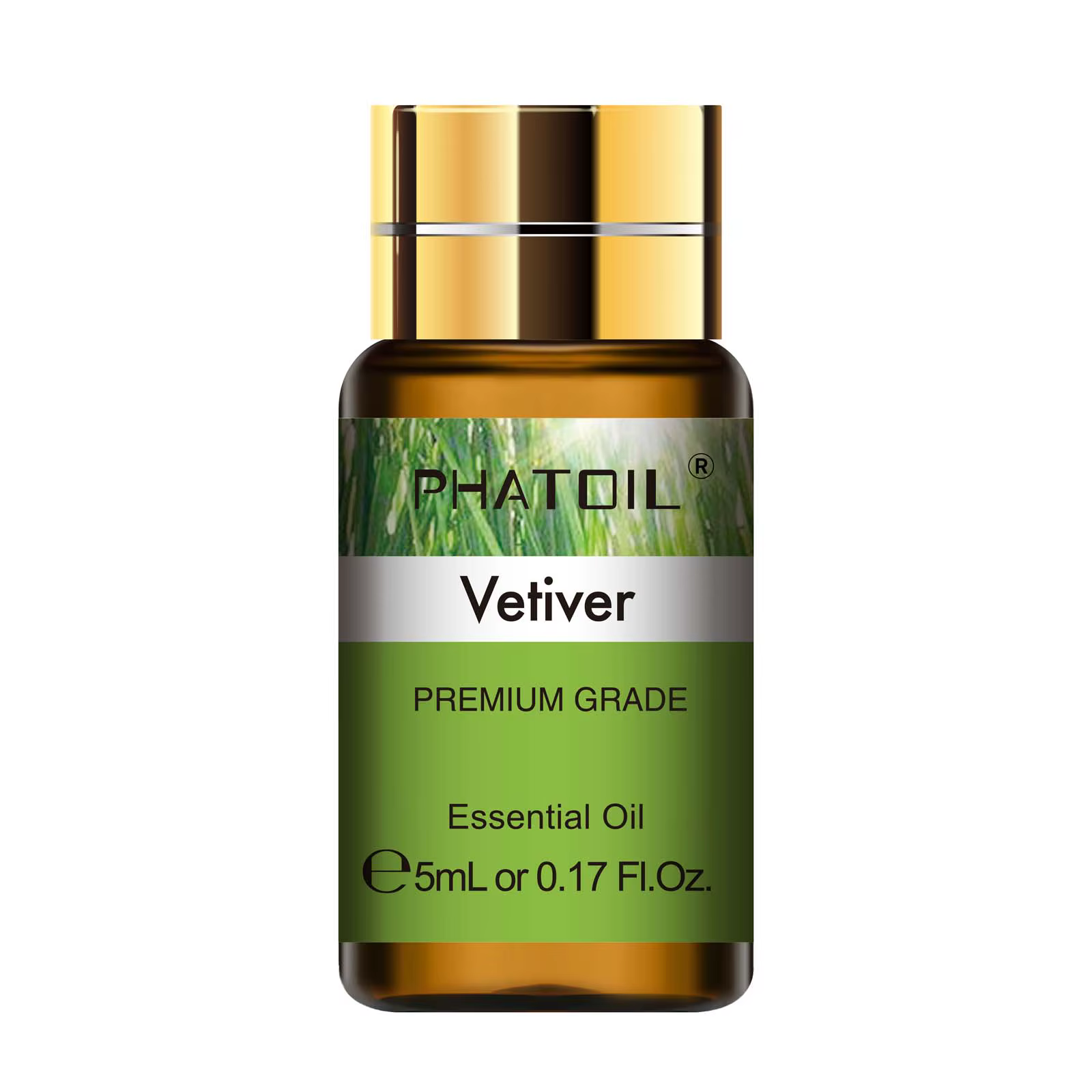 PHATOIL 1 pièces huile essentielle vétériver pour la fabrication de bougies d'aromathérapie 5ml/10ml