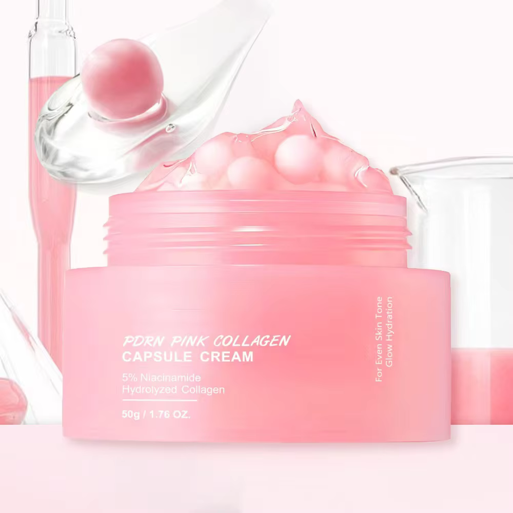 Crème visage boostant le collagène, hydratante, avec acide hyaluronique pour peaux sèches, soin coré
