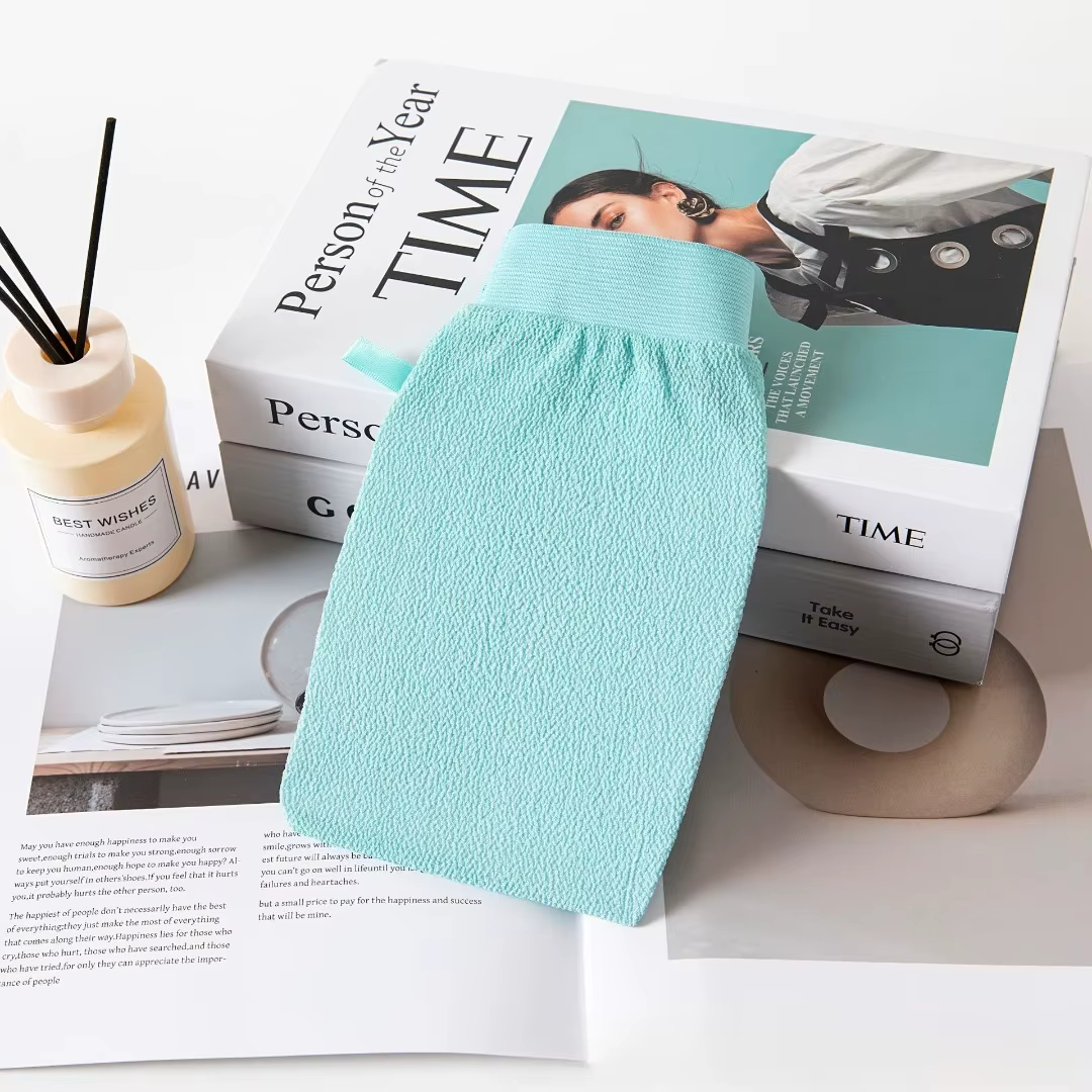Épurateur de corps pour le bain, 1 pièce, gant de bain, brosse de douche, exfoliant, Loofah, élimina