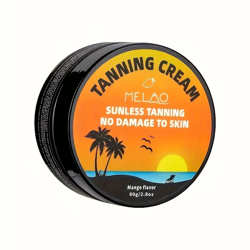 MELAO Crème autobronzante sans soleil pour le corps, Lotion bronzante sans soleil pour hommes et fem