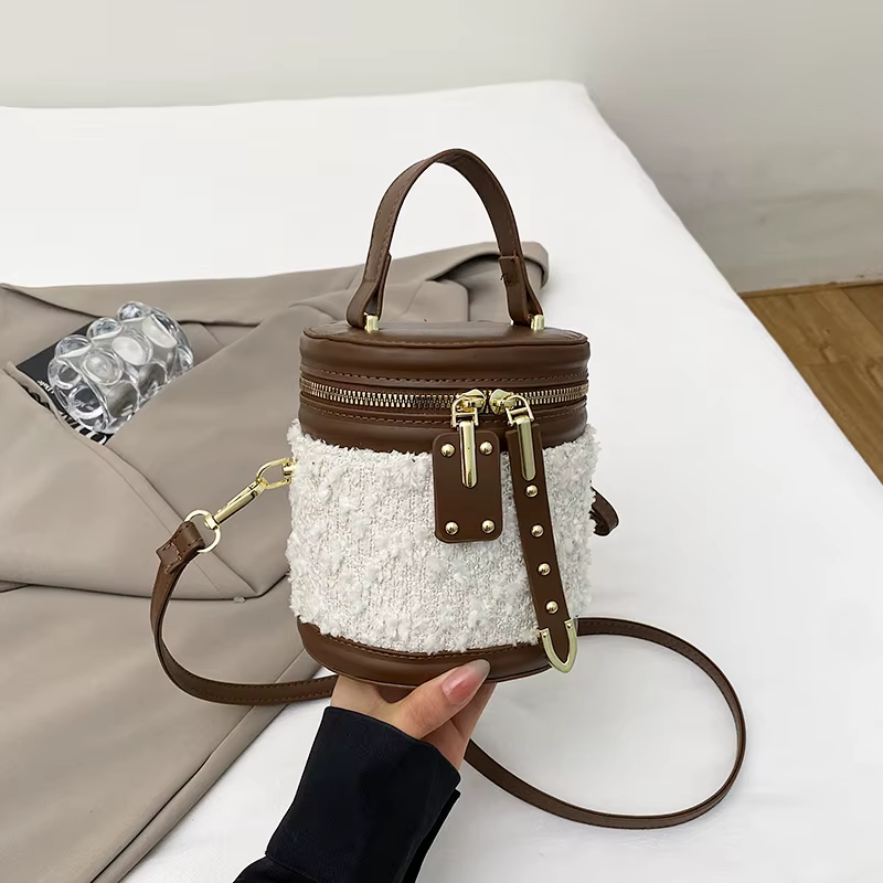 Nouveau Mini petit sac femmes concepteur agneau laine sac à main marque de luxe épaule fourre-tout d