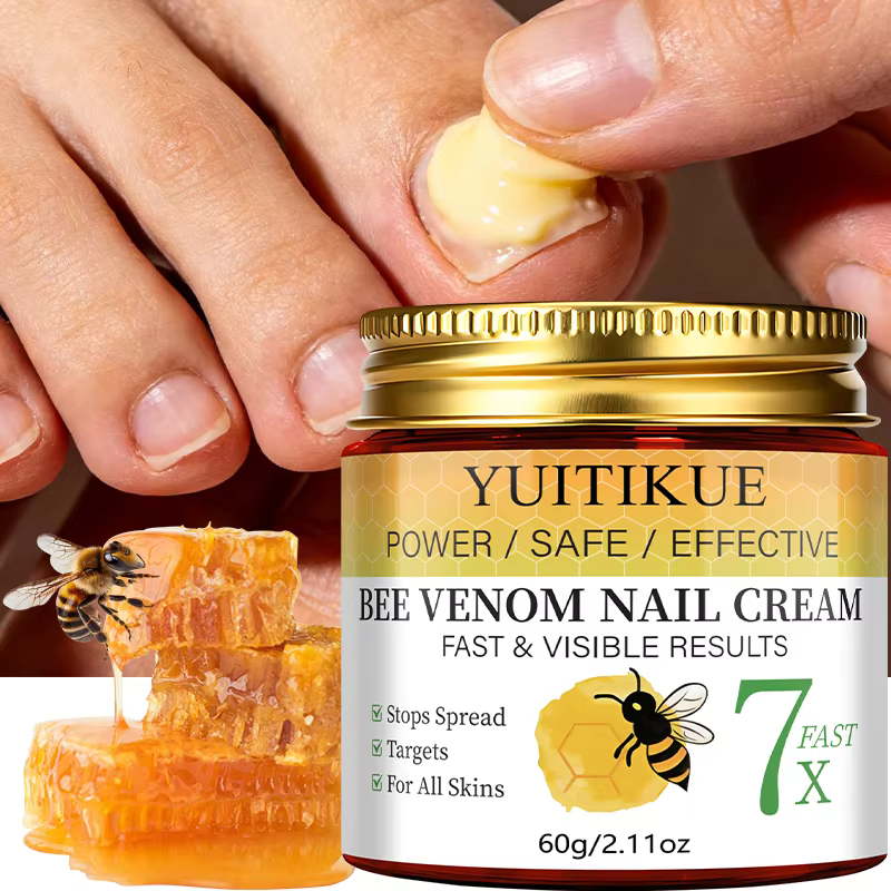 Crème de soin des ongles au venin d'abeille YUITIKUE - Protection maximale, lisse et renforce les on