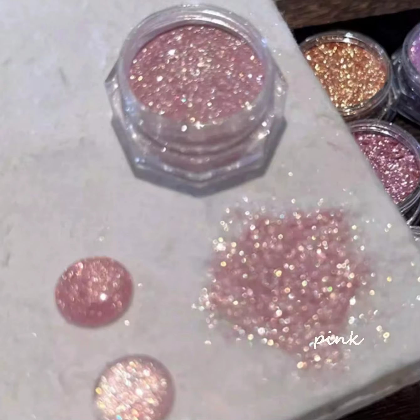 Poudre à ongles diamant cristal sel de mer, poudre à ongles sucre à paillettes Ultra fines, Nail Art