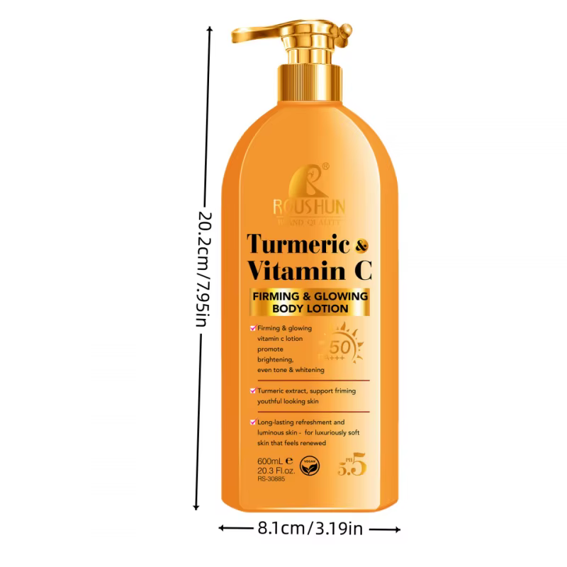 Curcuma VITAmin C crème solaire SPF50 Lotion pour le corps crème solaire 2-en-1 Lotion pour le corps