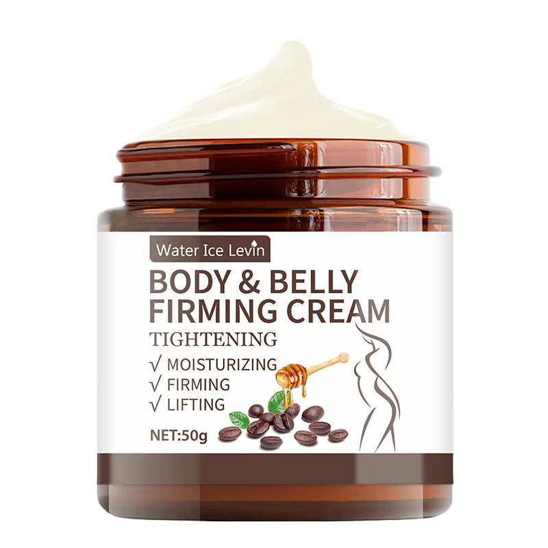 Crème raffermissante pour contrôle abdominal - 60g, extrait de plante hydratant et hydratant en prof