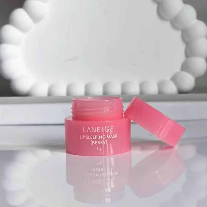 Masque de nuit pour les lèvres Laneige 20g, baume réparateur hydratant, saveurs Strawberry Shortcake
