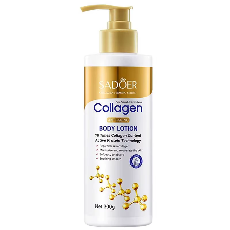 Lait au collagène blanchissant visage crème pour le corps blanchissant la peau Lotion hydratante soi
