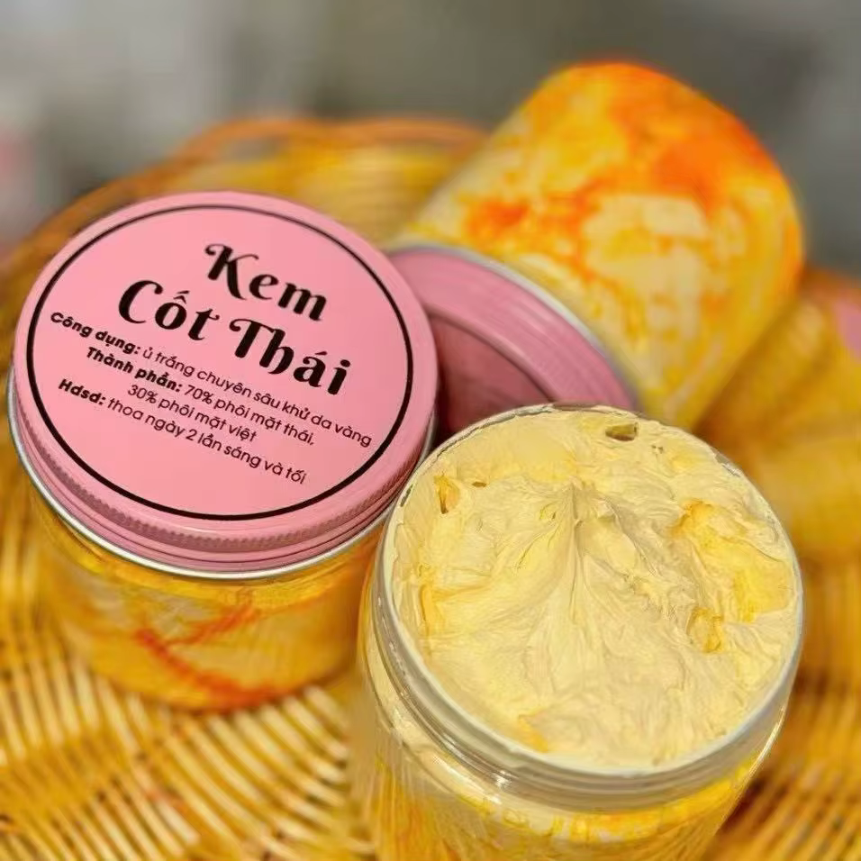 Kem Body Ct Thai RD Kurzu Vàng Np Hng 200gram Trng Mn da, chng lão hóa, danyang m da