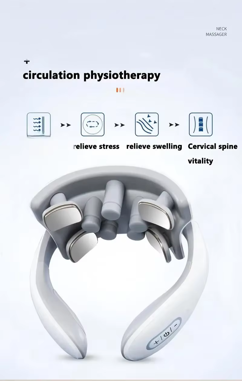 Appareil de massage intelligent pour le dos et le cou, masseur cervical, soin des vertèbres cervical