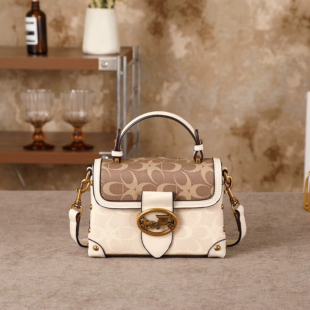Sac à main pour femme 2026, nouvelle collection tendance, design contrastant, sac bandoulière haut d