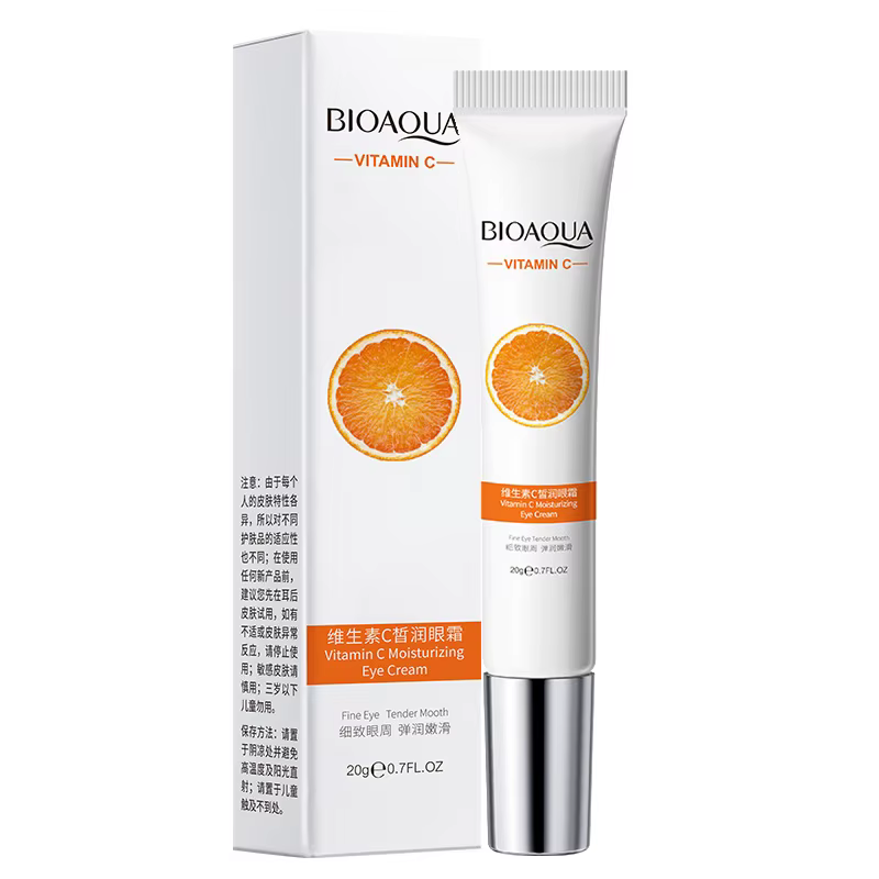 BIOAQUA vitamine C crème pour les yeux sous les yeux dissolvant de cernes hydrate éclaircissant les 