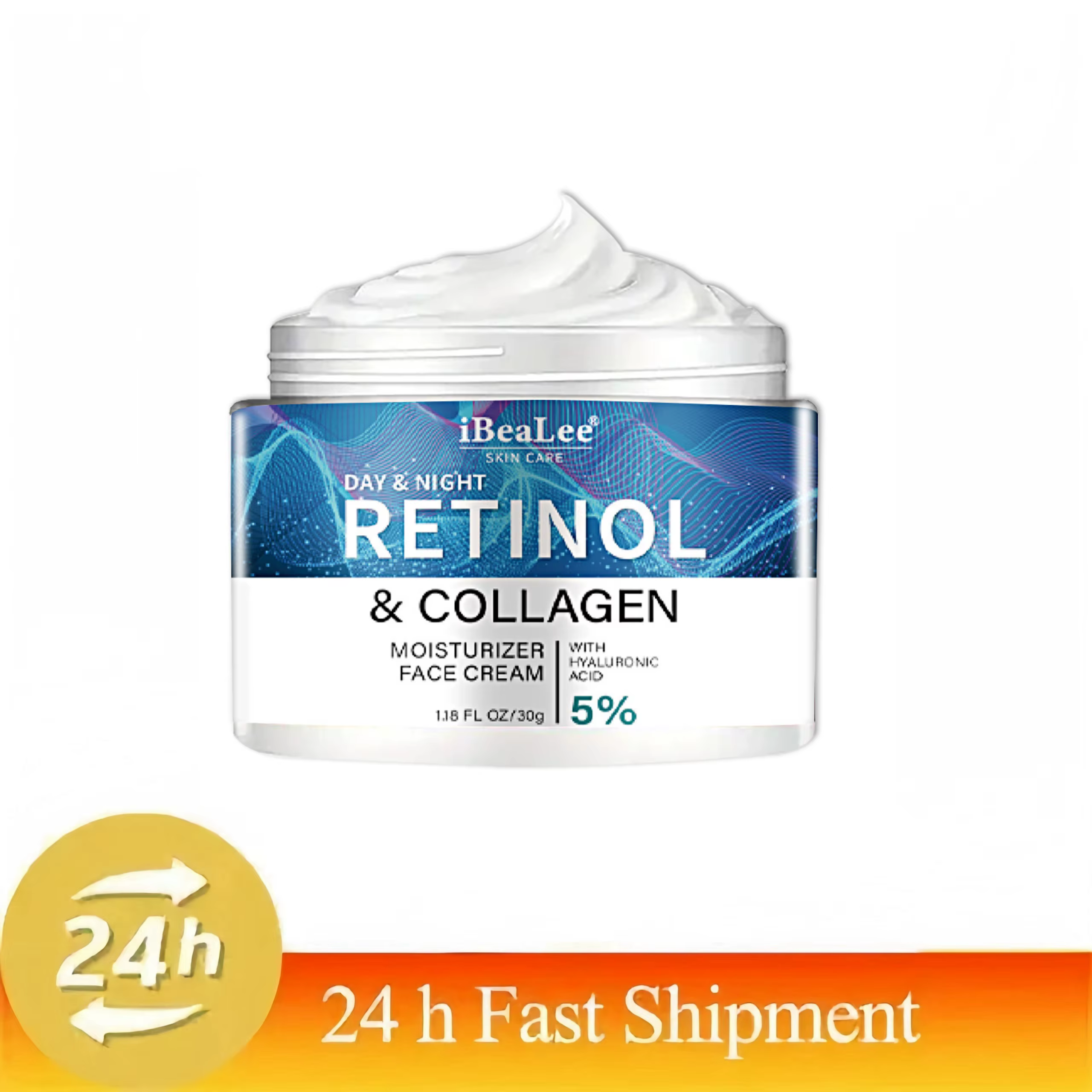 Crème Anti-rides au rétinol pour hommes, élimination du collagène, Anti-âge, du visage et du cou, ef