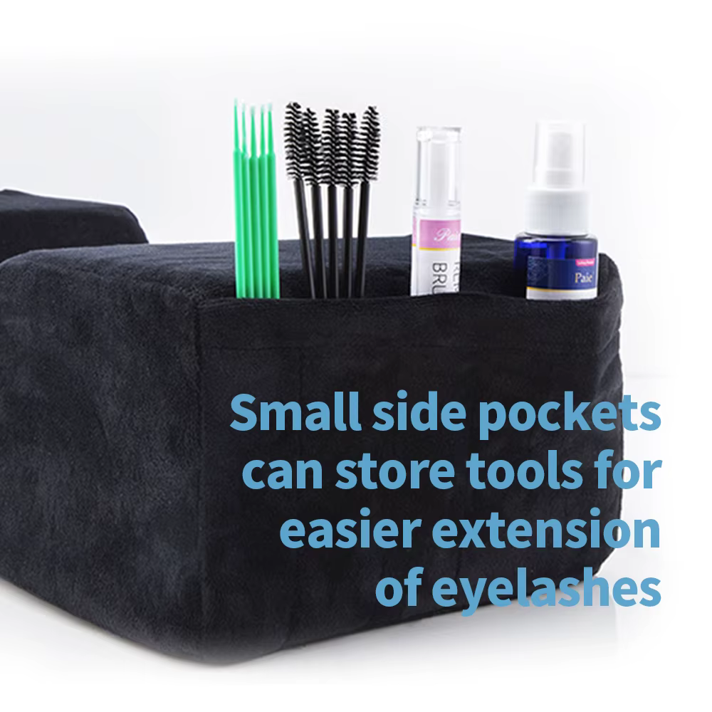 Oreiller pour cils, soutien du cou, oreiller doux, greffage de cils, mousse à mémoire de forme, Exte