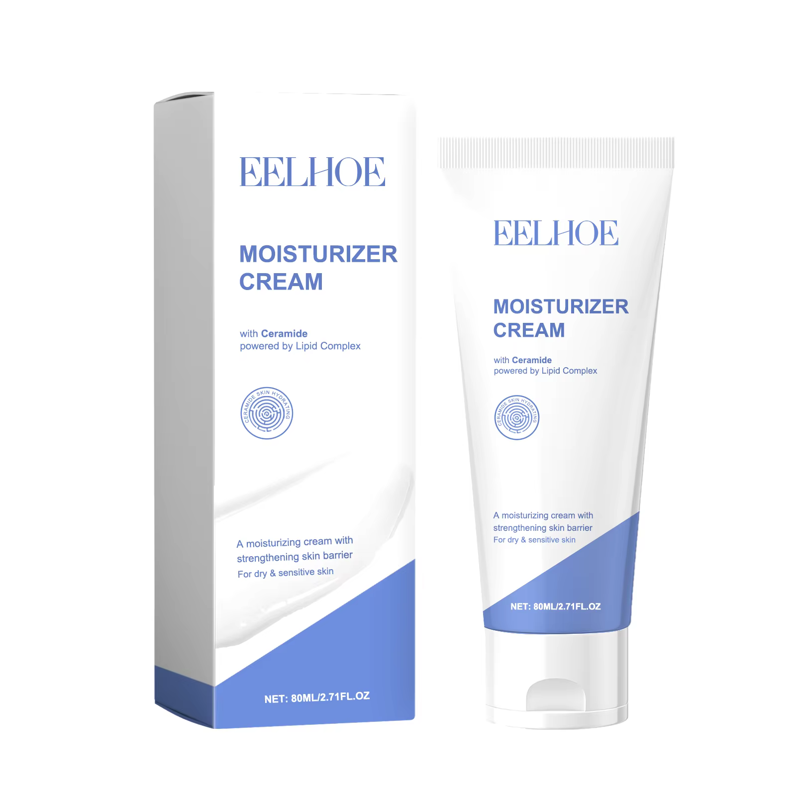 Crème hydratante réparatrice à l'acide hyaluronique pour le visage, soin de la peau nourrissant et l