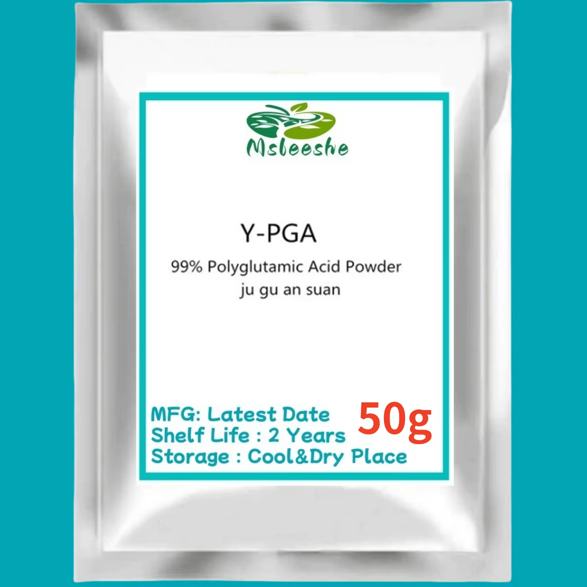 Poudre d'acide polyflanamique, pga pour hydrater et blanchir la peau