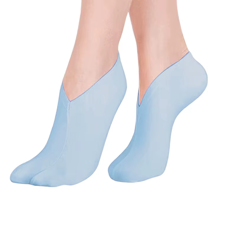 Chaussettes hydratantes pour les pieds, en coton, pour Spa de nuit, crème pour les pieds, Lotion, po