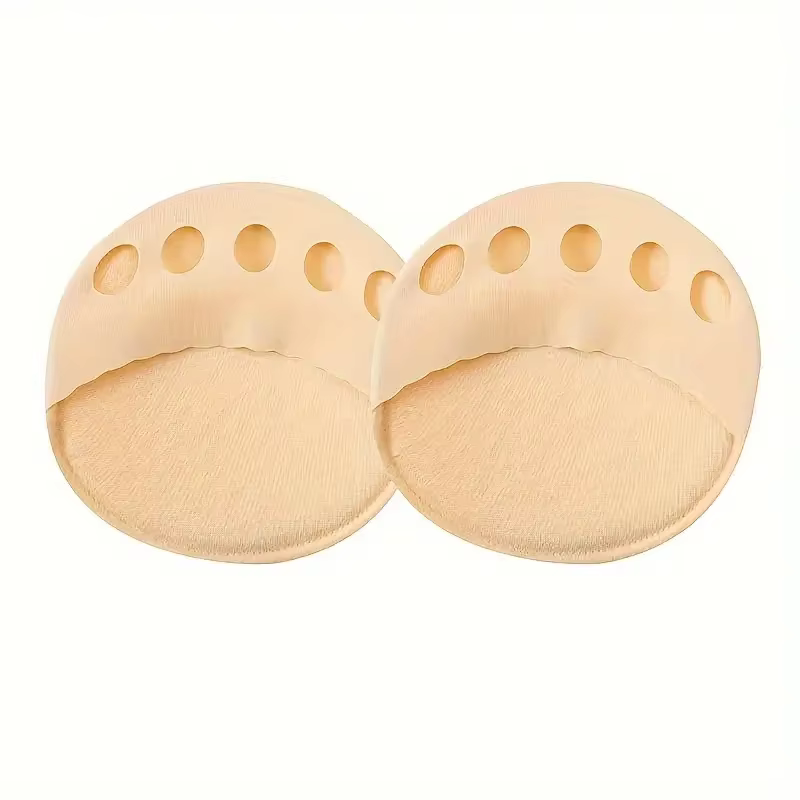 Paquet de 2 coussinets d'orteils respirants, protecteurs d'avant-pied-coussinets réutilisables, cous