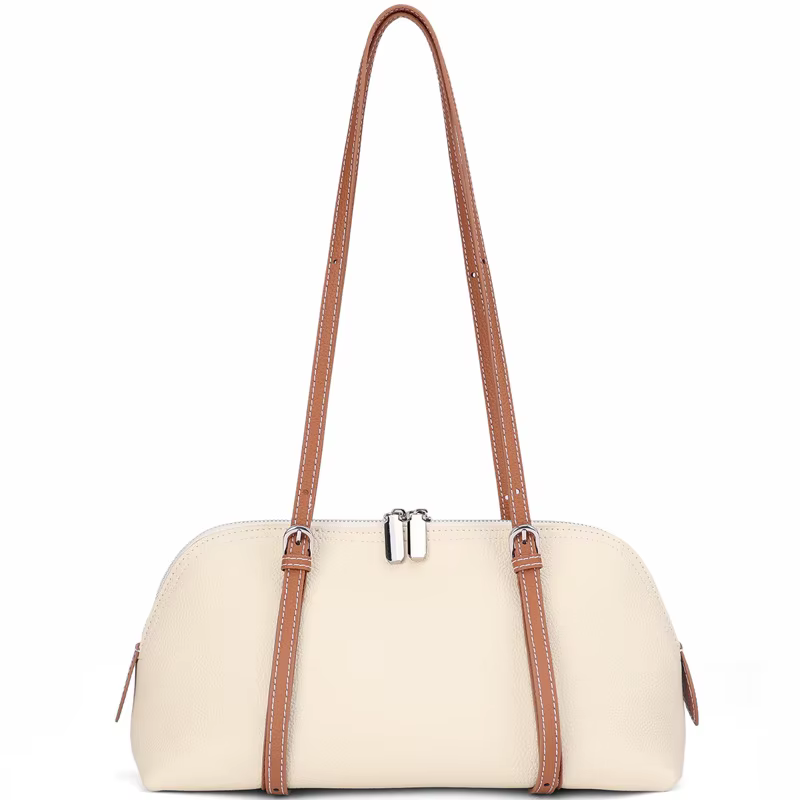 Sac à main en cuir véritable pour femme, sac à bandoulière simple et polyvalent, nouveau sac fourre-