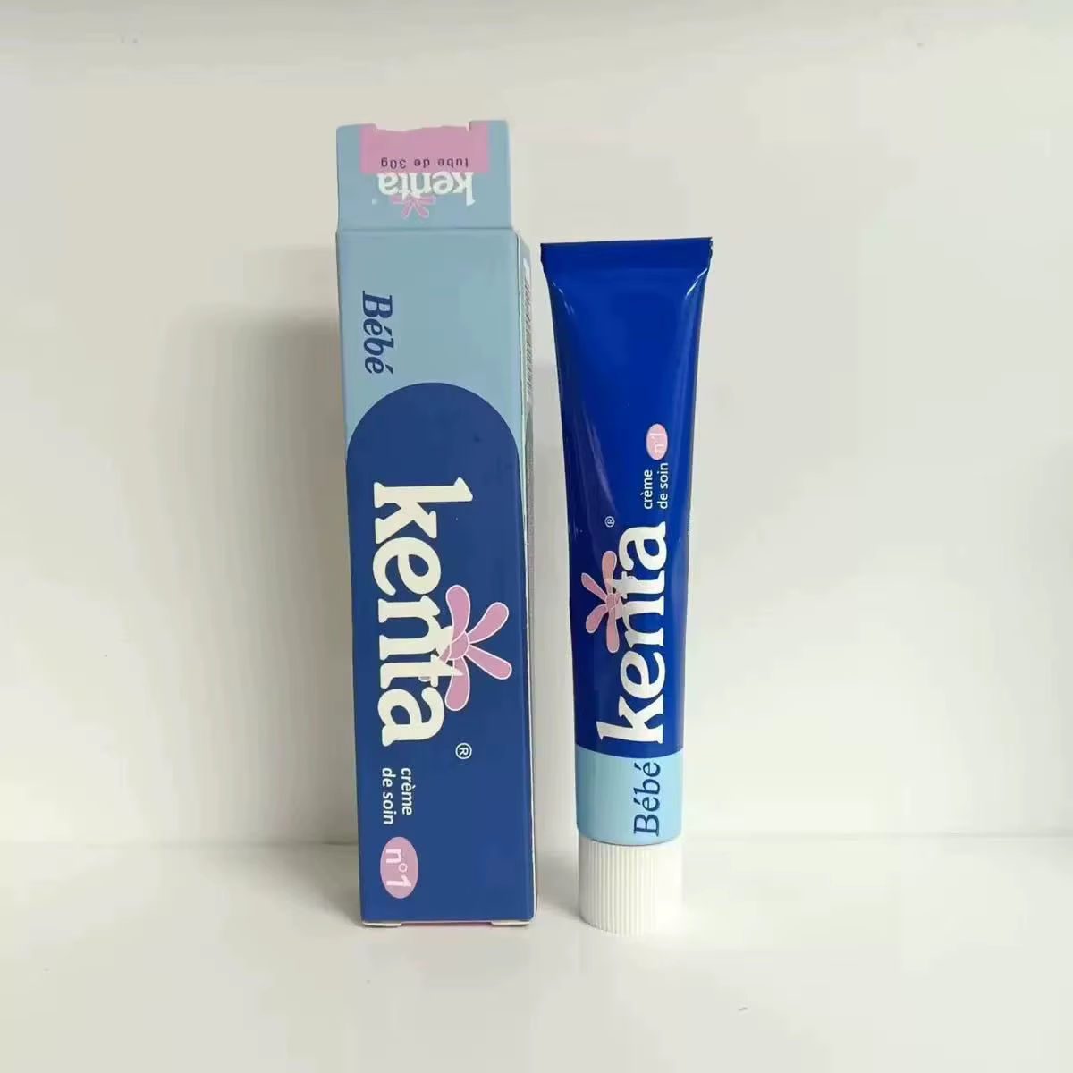 Crème apaisante douce Kenta Bébé pour peaux sensibles, hydratation intense, anti-acné, protection ré