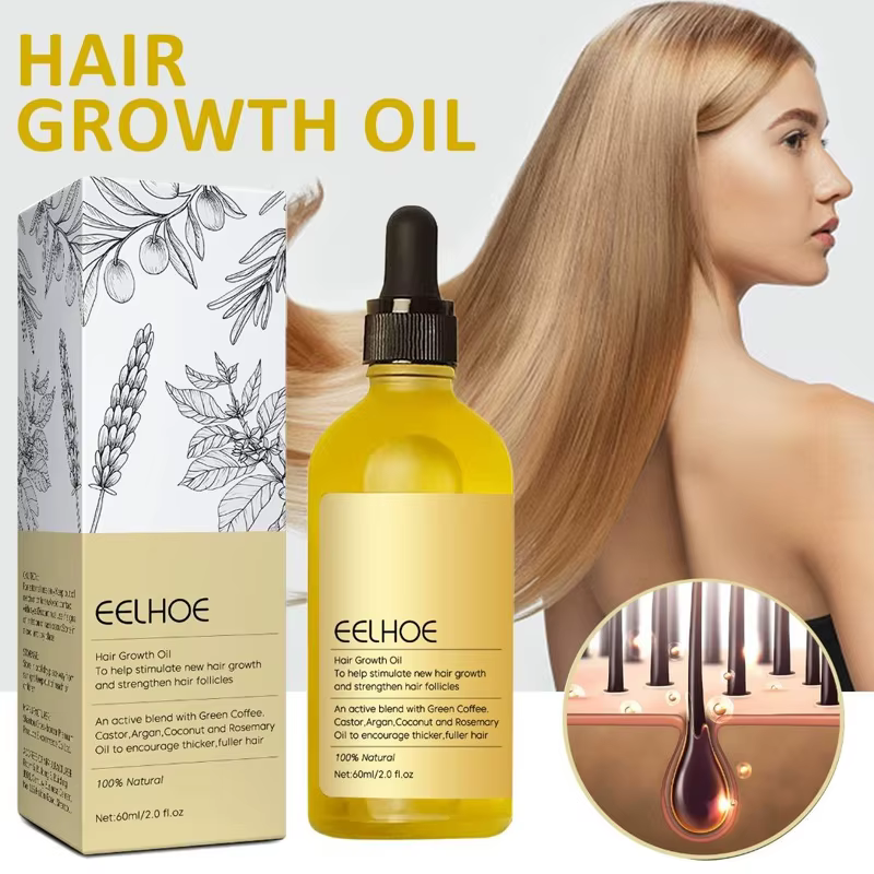 Huile essentielle de romarin Dense pour cheveux, 60ml, lavande végétalienne, réparation des dommages