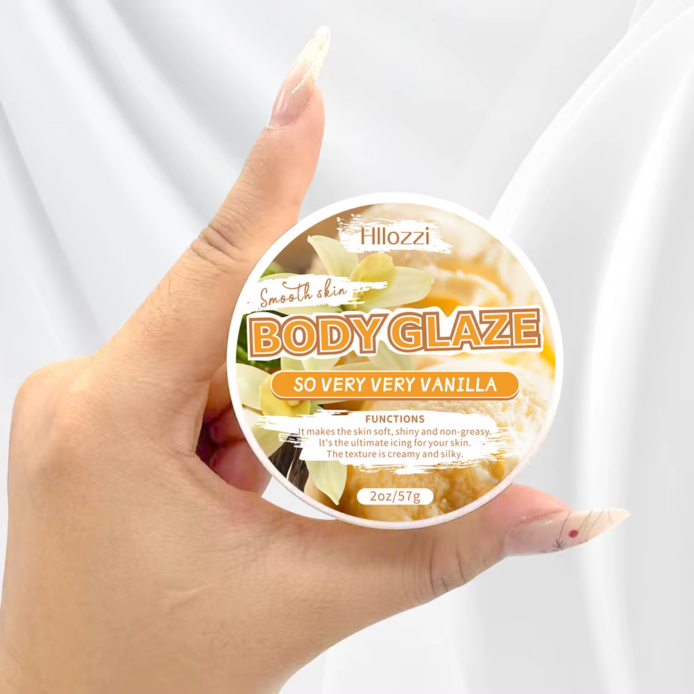 Le glaçage corporel vanille peut être utilisé sur le visage et le corps pour hydrater et nourrir la 