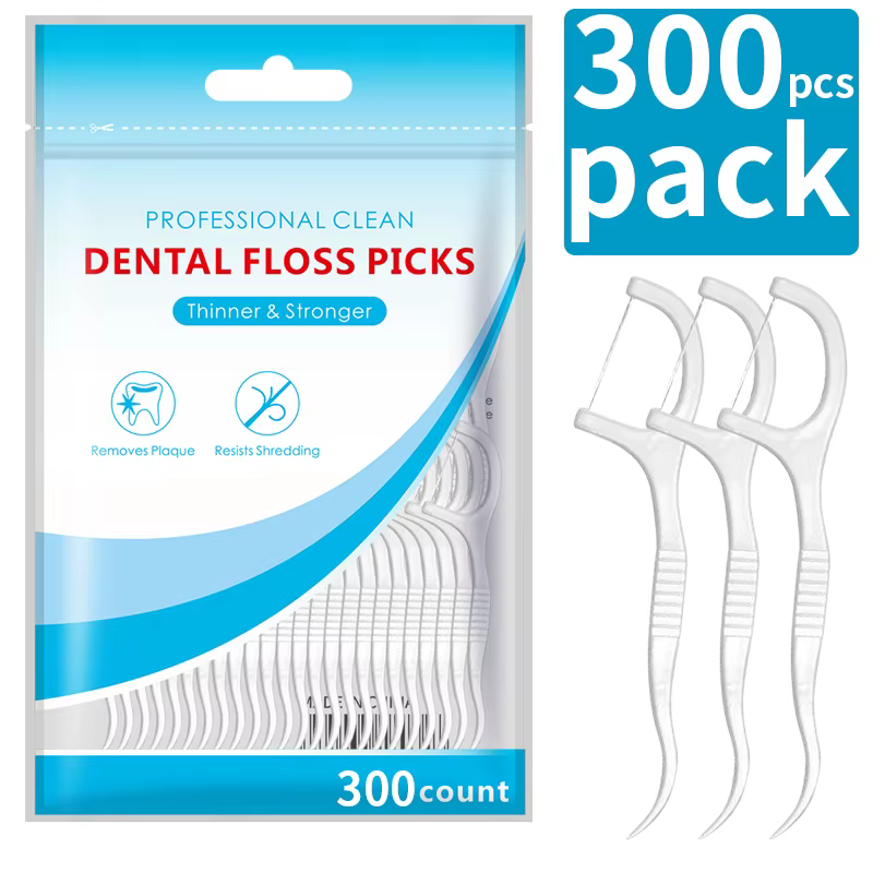 Cure-dents Ultra-fines, ensemble domestique, fil de soin Portable et jetable, nettoyage en profondeu