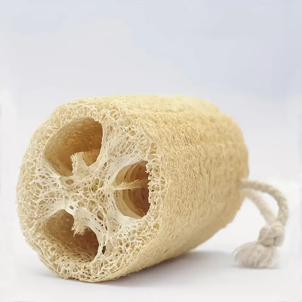 Éponge exfoliante naturelle égyptienne pour le corps, éponge de douche égyptienne pour le corps pour