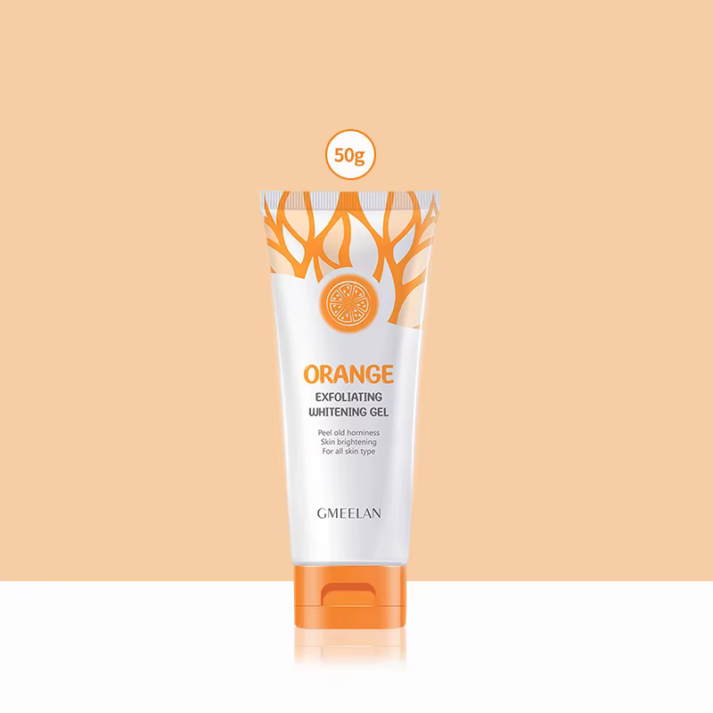 Gel exfoliant Orange dissolvant de taches morts éclaircir Peeling 50g réparation douce gommage blanc