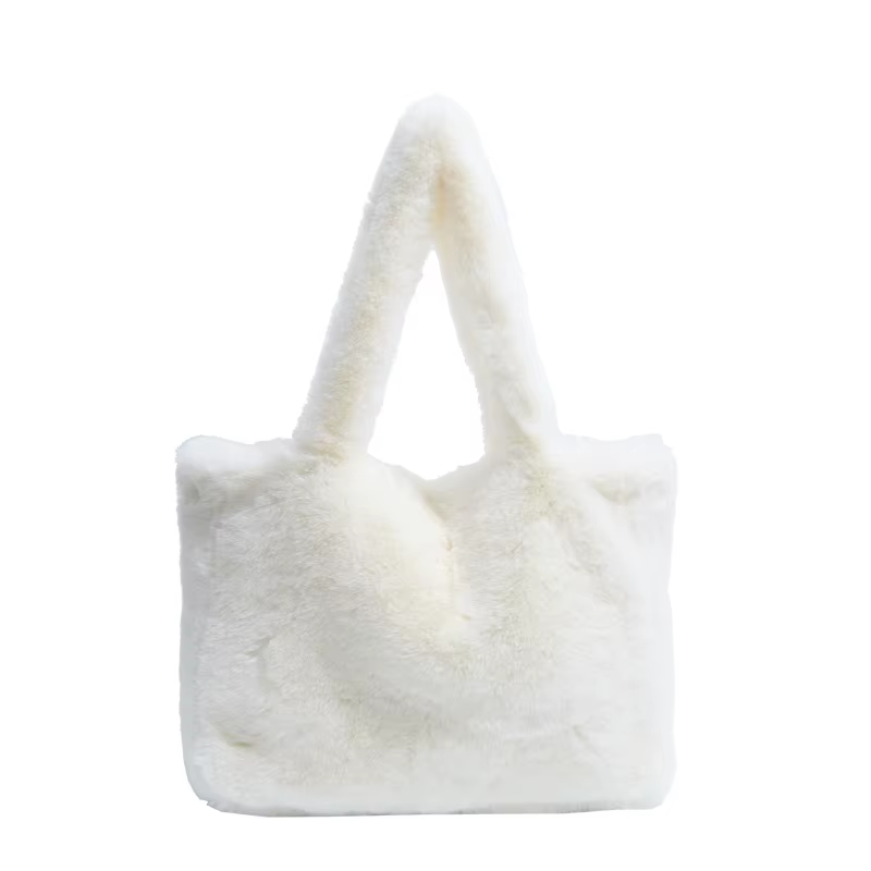 Velours couleur unie moraillon concis fourre-tout décontracté 2025 hiver doux Simple sacs de haute q