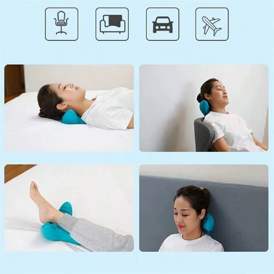 Masseur de cou 1 pièce, masseur de Relaxation à pétrissage profond, Portable pour la maison et les v