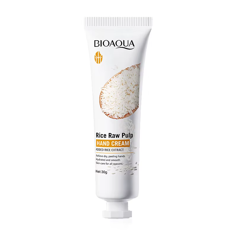 1/2/3/5 pièces BIOAQUA riz blanc crème pour les mains crème hydratante pour les mains nourrissante é