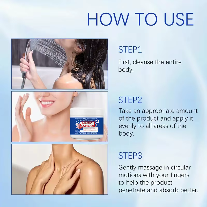 Crème magique égyptienne - Hydratante polyvalente pour tout le corps, apaisante et hydratante, absor