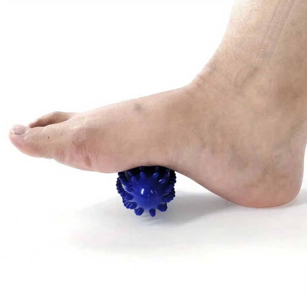 Boule de Massage des pieds en PVC, soulage les pointes, boule de hérisson, masseur relaxant pour Fas