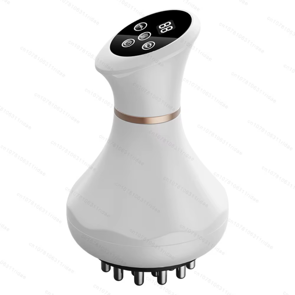 Brosse de massage électrique anti-cellulite Guasha pour le corps, modelage corporel, détoxification 