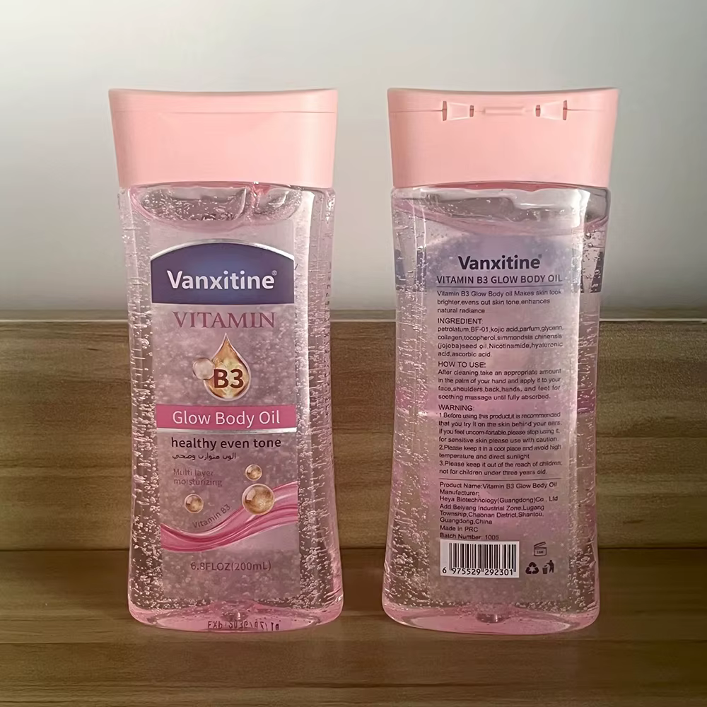 Huile corporelle de Massage au Vaseline, éclaircit le teint, améliore la peau sèche et éclatée, soin
